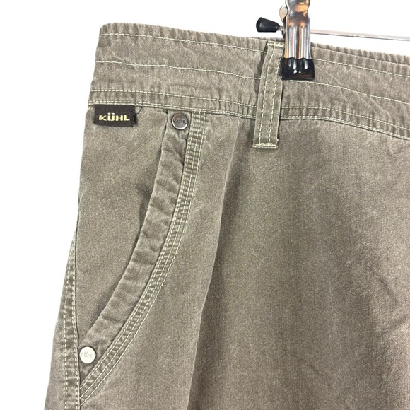 KÜHL Men’s Vintage Patina Dye Canvas Shorts – Sz 40 (Excellent Condition) - Picture 7 of 16